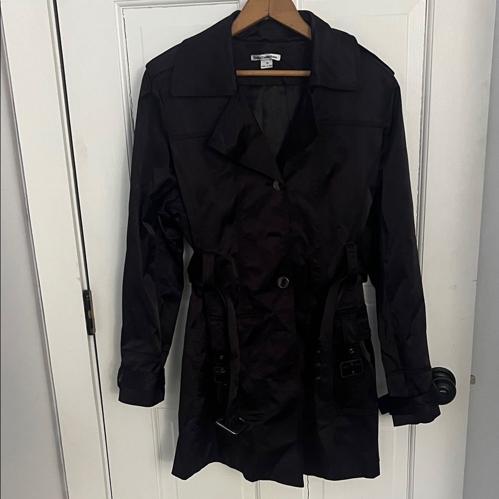 Dark Plum Women's Trench Coat